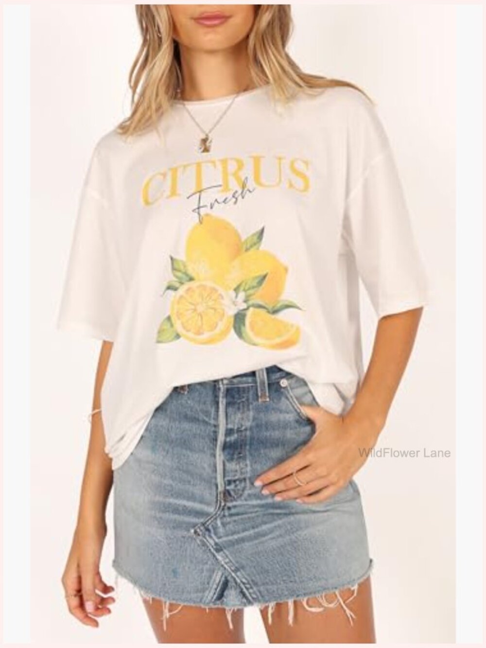 Relaxed Fit Crew Neck Short Sleeve T-Shirt - Picture 6 of 6